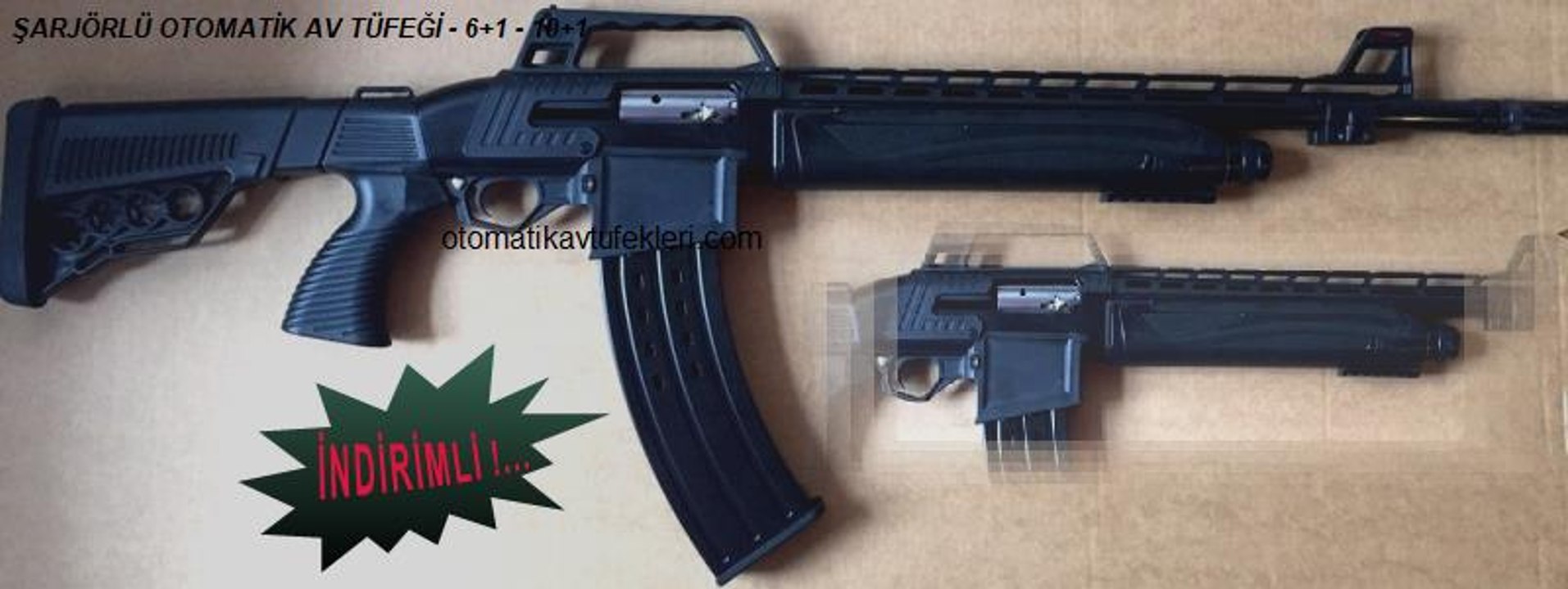 Şarjörlü Otomatik Av Tüfeği Deneme Atışları