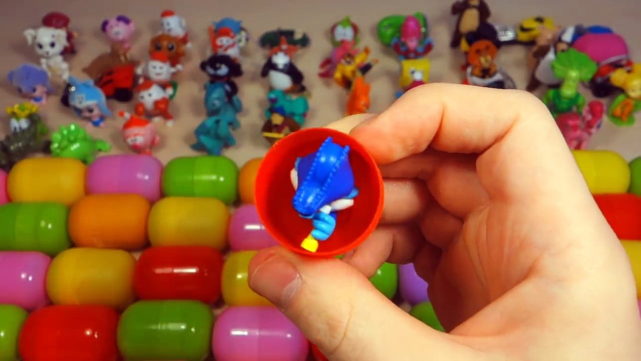 Живая капсула. Мультик. 100 КИНДЕР СЮРПРИЗОВ. 100 Surprise Eggs. Kinder Surprise.
