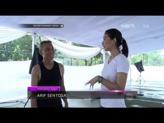 Reality Maria Sabta Ikuti Kegiatan Yoga
