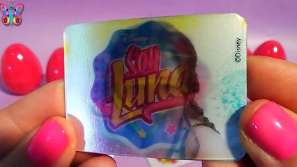 8 huevos sorpresa de Soy Luna con juguetes nuevos de Soy Luna en español 2017 videos para niñas