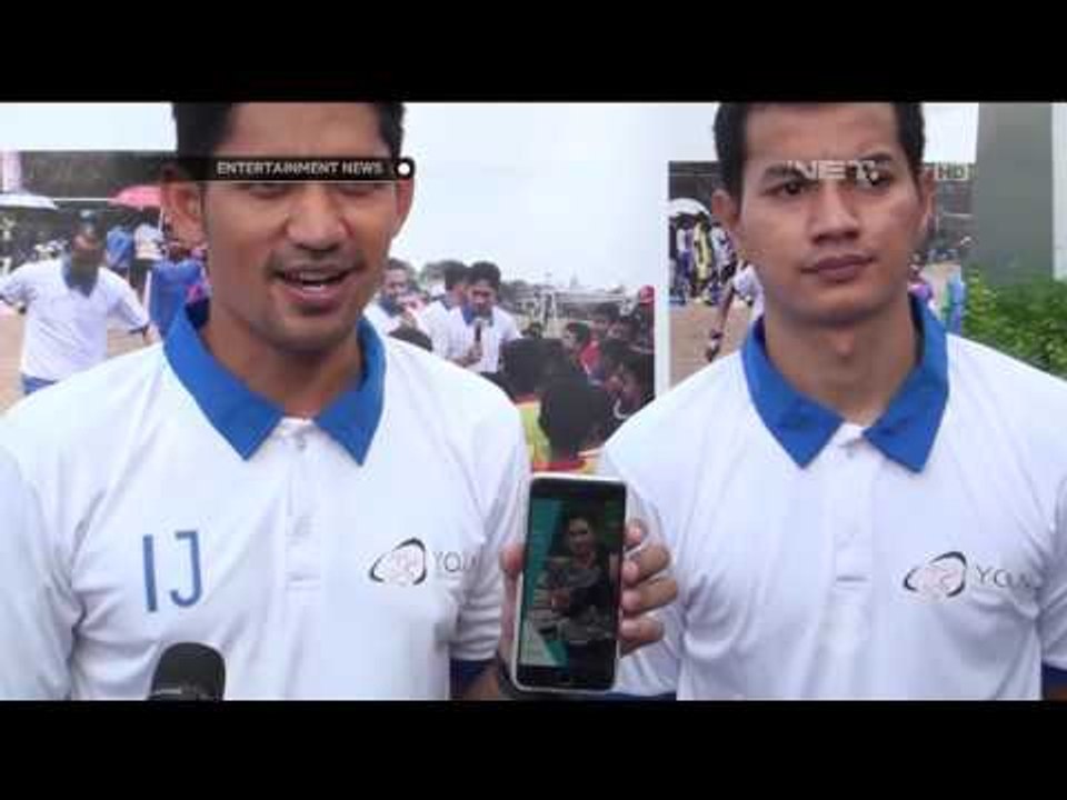 Para Artis Gelar Kegiatan Peduli Korban Kebakaran Simprug