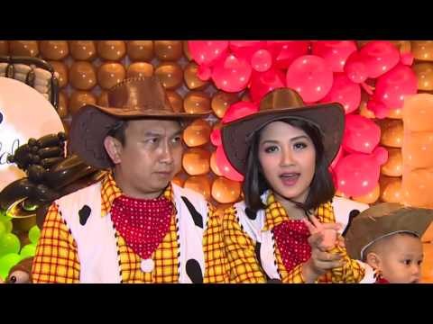 Augie Fantinus dan Sang Anak Rayakan Ulang Tahun Bersama