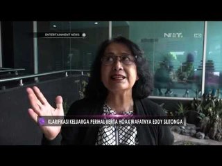 Dikabarkan Meninggal, Keluarga Eddy Silitonga Klarifikasi Kabar Hoax Tersebut