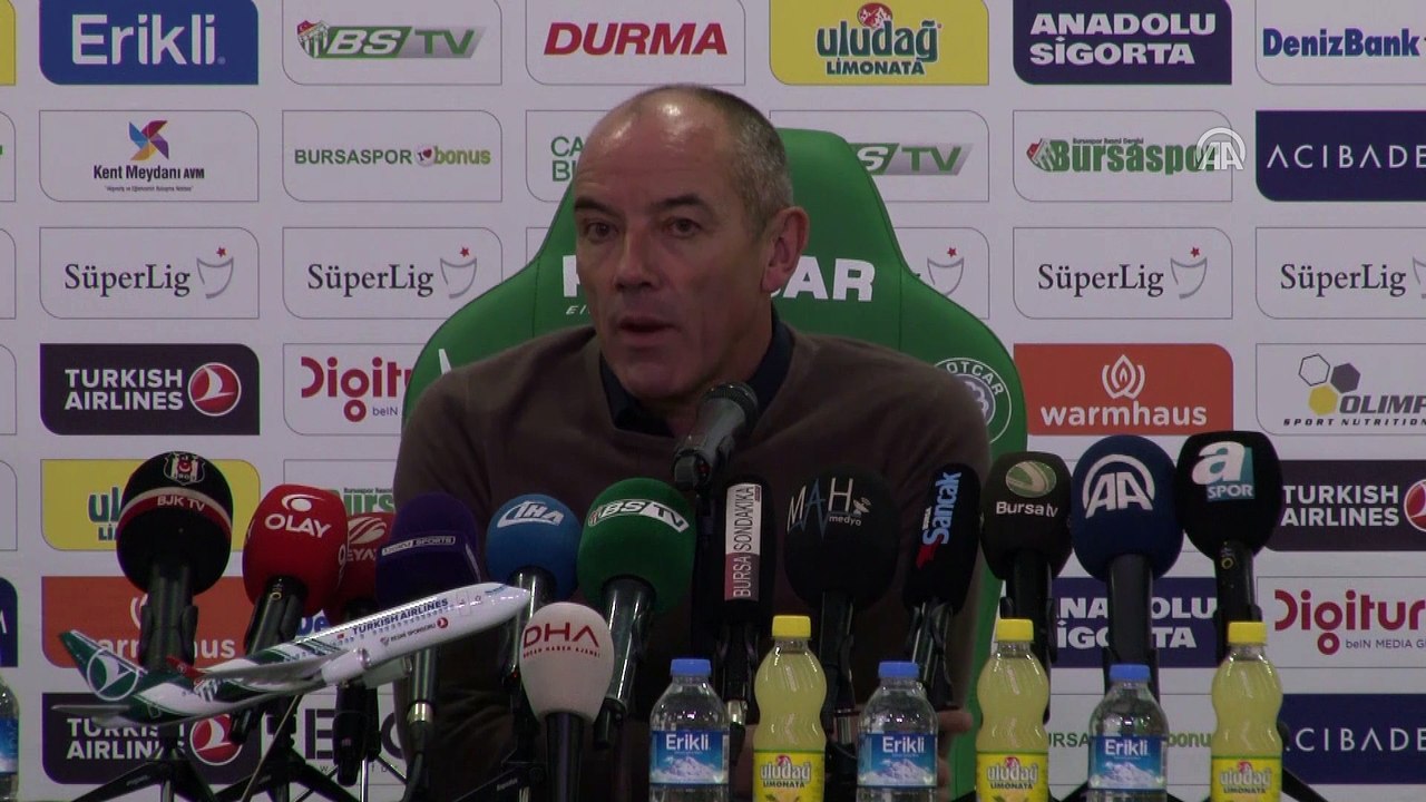 Bursaspor-Beşiktaş maçının ardından - Paul Le Guen - BURSA