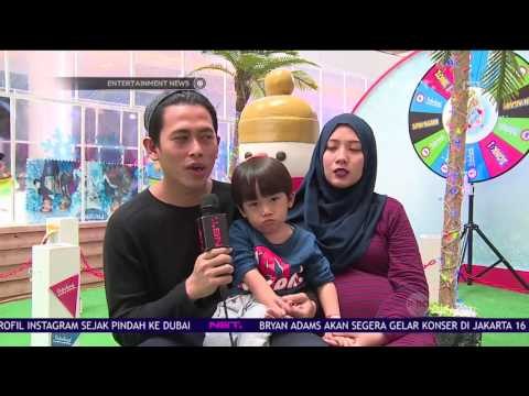 Antusiasnya Budi Doremi dan Keluarga Nikmati Salju