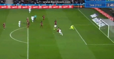 Marseille / Metz but Morgan Sanson Goal (1-0)