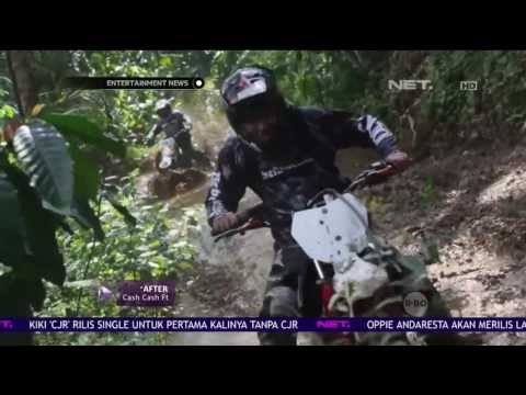 Hobi Baru Naik Motor Trail Poppy Sovia