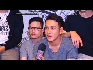 Dimas Anggara melakukan shooting video klip