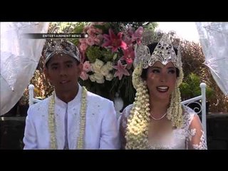 Asri Welas membuat gaun pengantin Fitrop