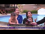 Serunya Chua Kotak dan Tya Ariestya Mengajari Anak Berenang