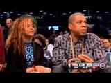 Diva Pop Benyonce dan Jayz Habiskan Waktu Nonton Basket