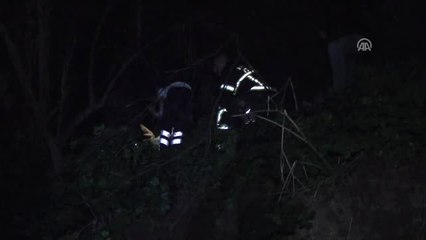 Çalılık Alana Düşerek Yaralanan Kişiyi İtfaiye Kurtardı