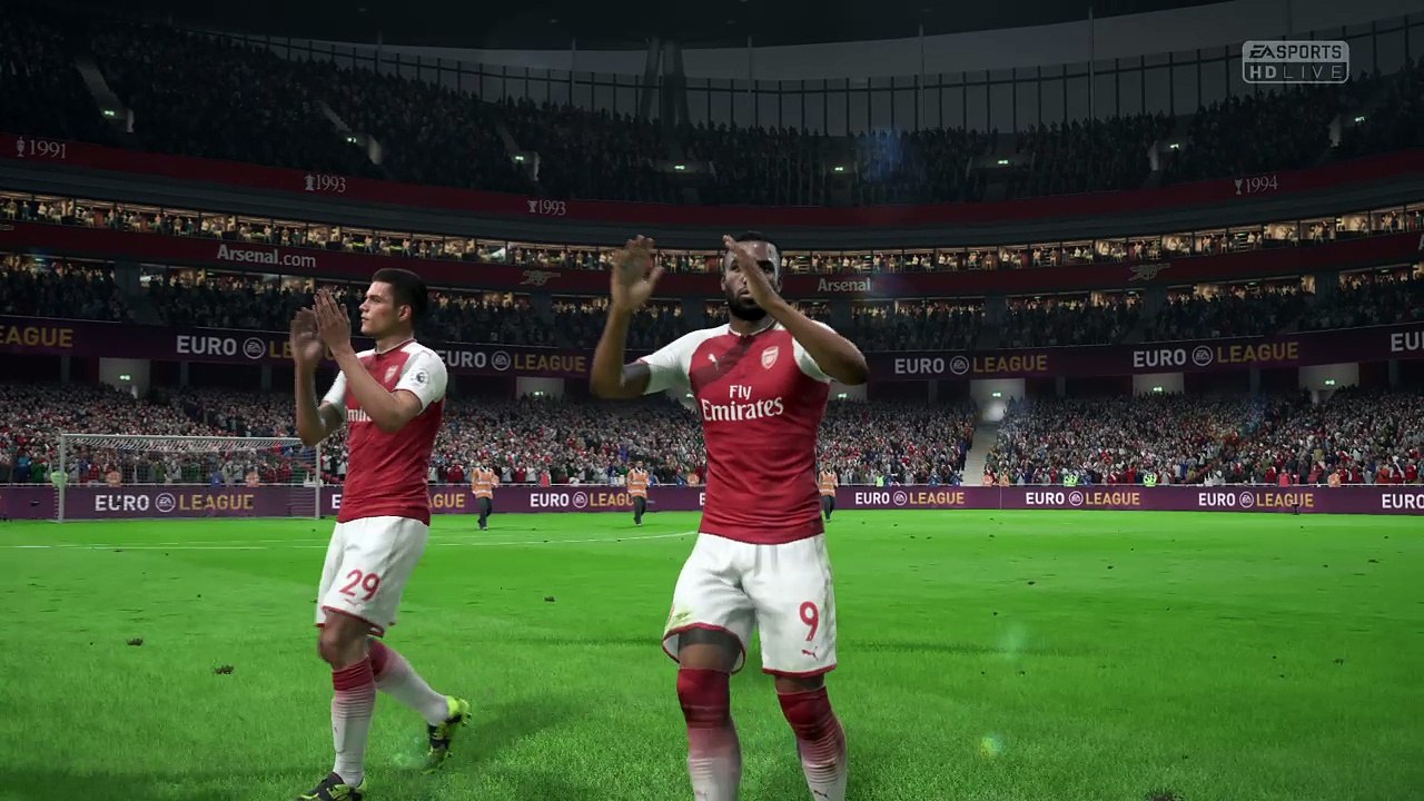 FIFA 18 Arsenal 0-2