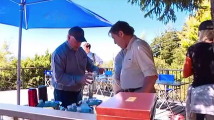 Tillerson en cabalgata para promover compromiso con Argentina