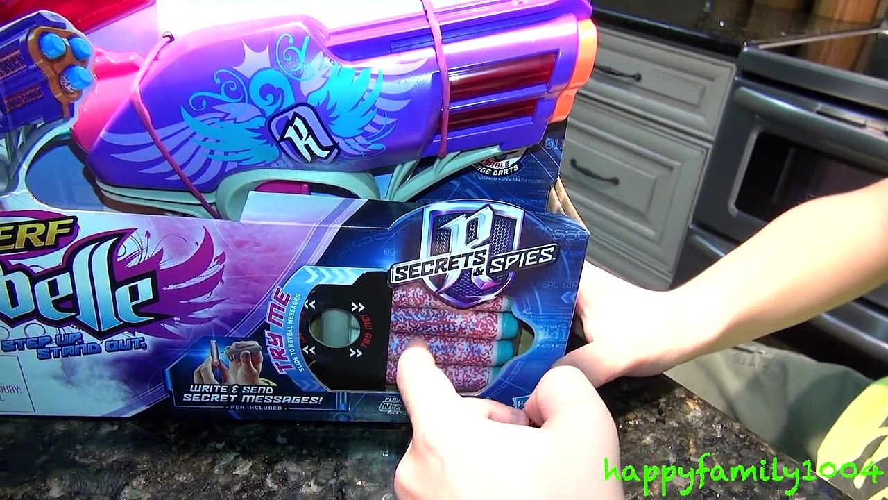 Robert-Andre Unboxes The Nerf Rebelle Messenger Blaster