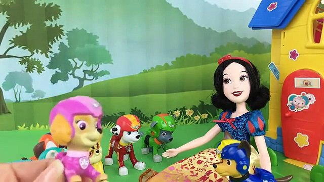 Patrulla canina español BLANCANIEVES Y LOS 7 CACHORROS ENANITOS/Videos paw patrol cap 75