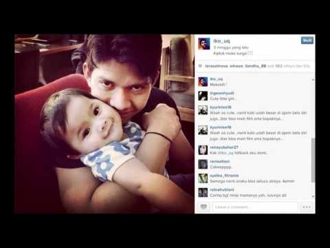 Iko Uwais sering berbagi foto bersama sang anak