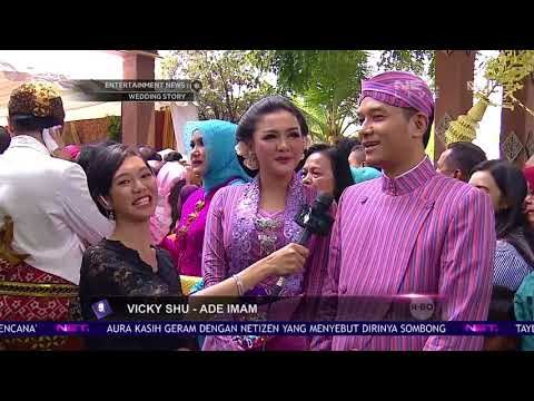 Live Report: Vicky Shu dan Suami di Pernikahan Kahiyang dan Bobby