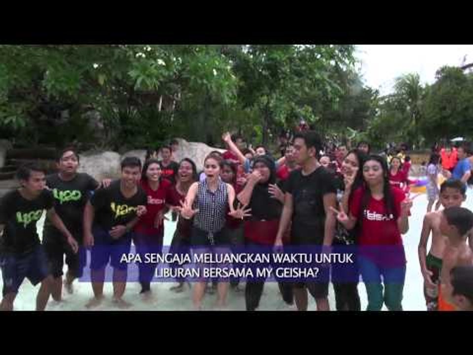 Geisha liburan bareng fans
