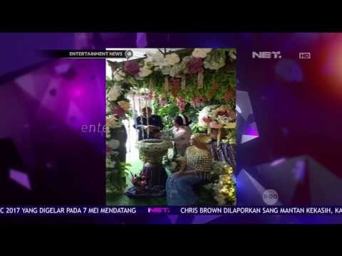 Momen Sakral Siraman Ridwan Ghani dan Adhitya Putri