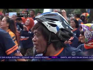 Ingin Turunkan Berat Badan, Pak Tarno Bersepeda dan Senam Aerobik