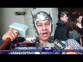 Ikut Rayakan Halloween, Delon Gunakan Kostum Thor