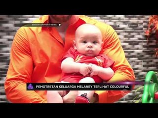 Melaney Ricardo Jalani Pemotretan Keluarga