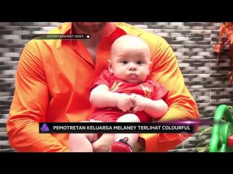 Melaney Ricardo Jalani Pemotretan Keluarga