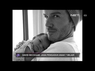 Entertainment News-David Beckham menghabiskan dana 7M untuk pengasuh anak