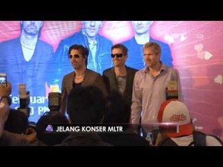 Entertainment News-Prescon MLTR menjelang konser