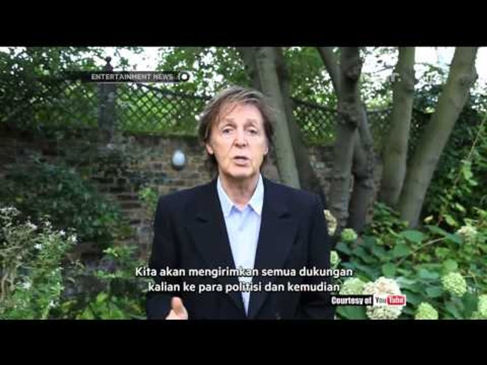 Video Meat Free Monday Paul McCartney