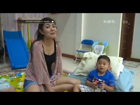 Kebersamaan Nindy dengan sang anak