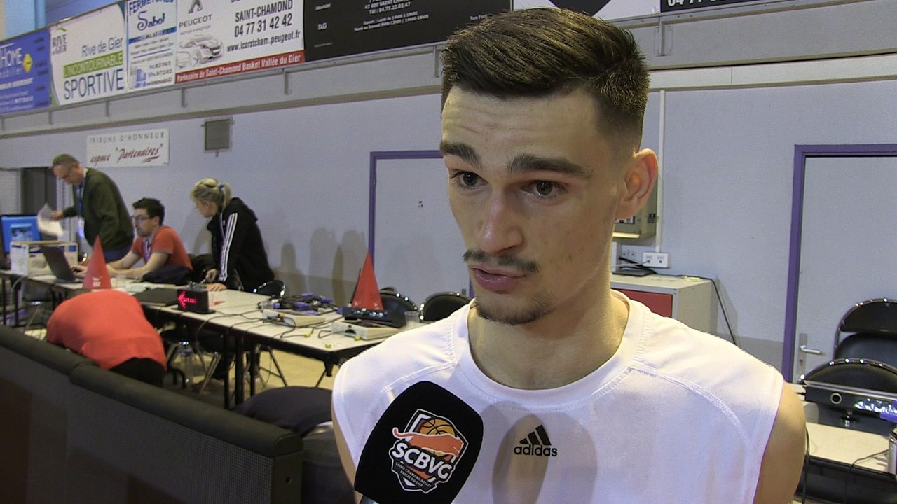 APRES MATCH - Lucas Hergott et Mattéo Legat après Blois