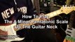 How To Play The A Minor Pentatonic Scale Up The Guitar Neck Lets Talk Scales #5