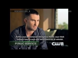 Entertainment News - Adam Levine menderita penyakit ADHD