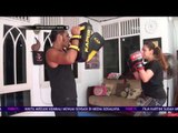 Deswita Maharani Rutin Olehraga Muay Thai Demi Turunkan Berat Badan Pasca Melahirkan