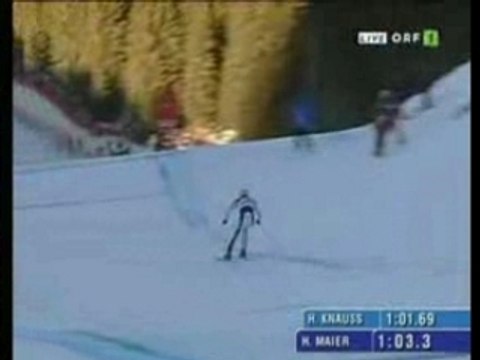 Hermann Maier in Libera in Val Gardena