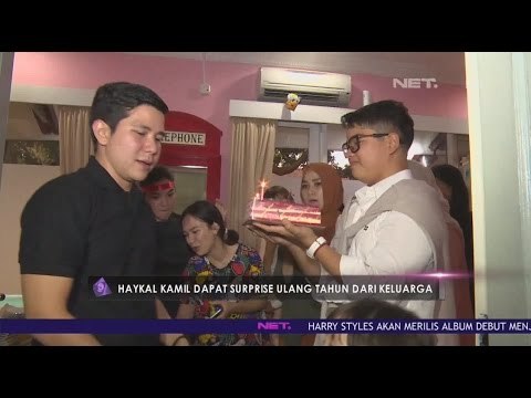 Haykal Kamil Dapat Surprise Ulang Tahun dari Keluarga