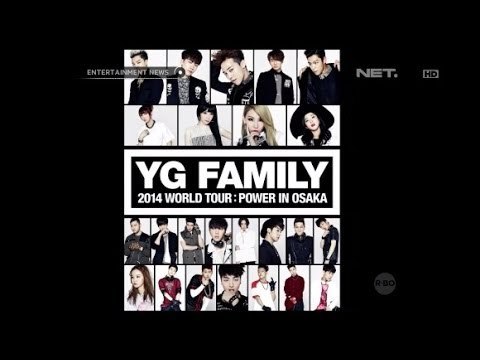YG Family melakukan Tour dunia 2014
