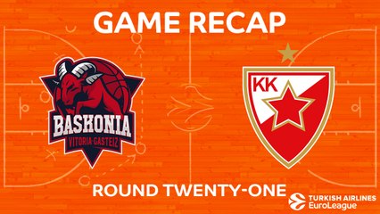 Highlights: Baskonia Vitoria Gasteiz - Crvena Zvezda mts Belgrade