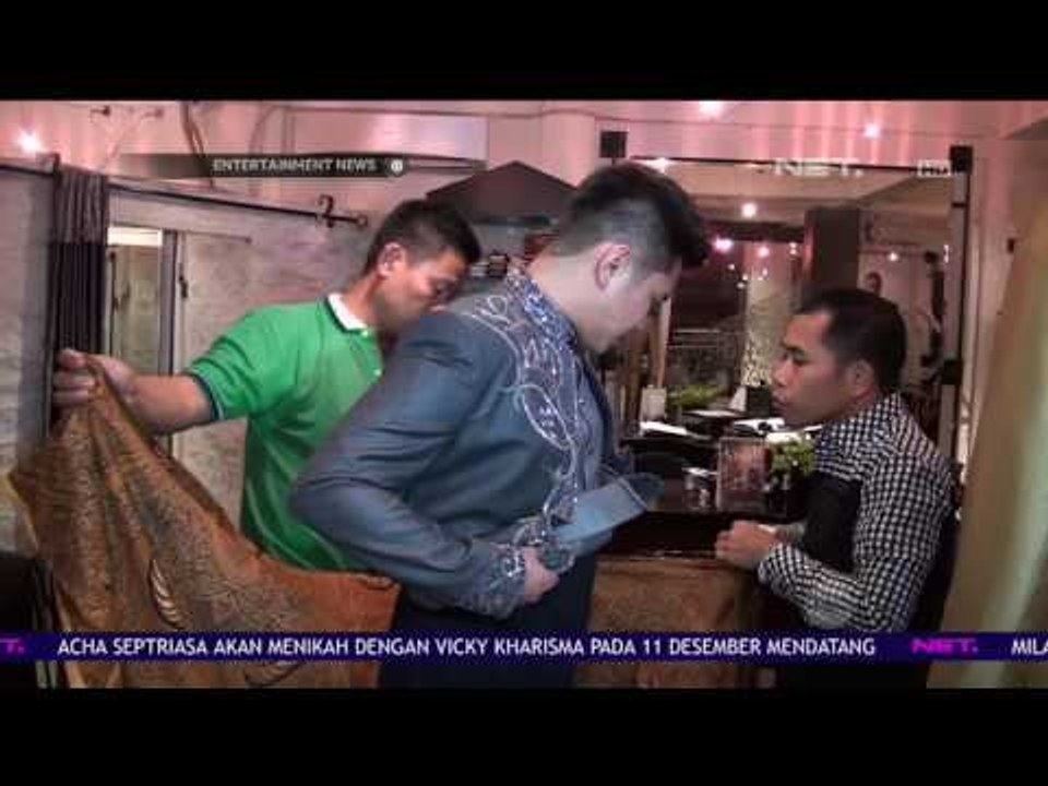 Acha Septriasa Fitting Baju Pernikahan