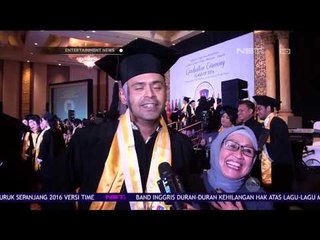 Michael Lucock Sandang Gelar Sarjana Ilmu Komunikasi