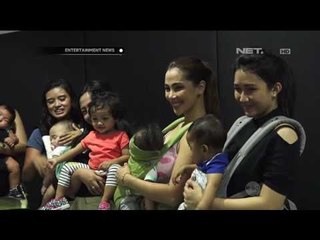 Nadia Mulya Melibatkan Anak Bungsunya Dalam Berolahraga