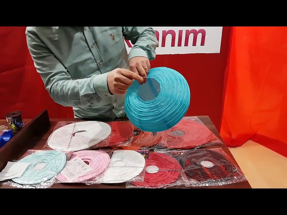 Japon feneri - Doğum günü süsleri japon feneri nasıl kullanılır?