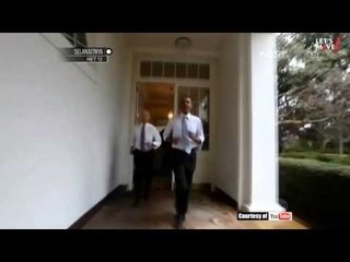 Entertainment News-Obama Jogging di White House