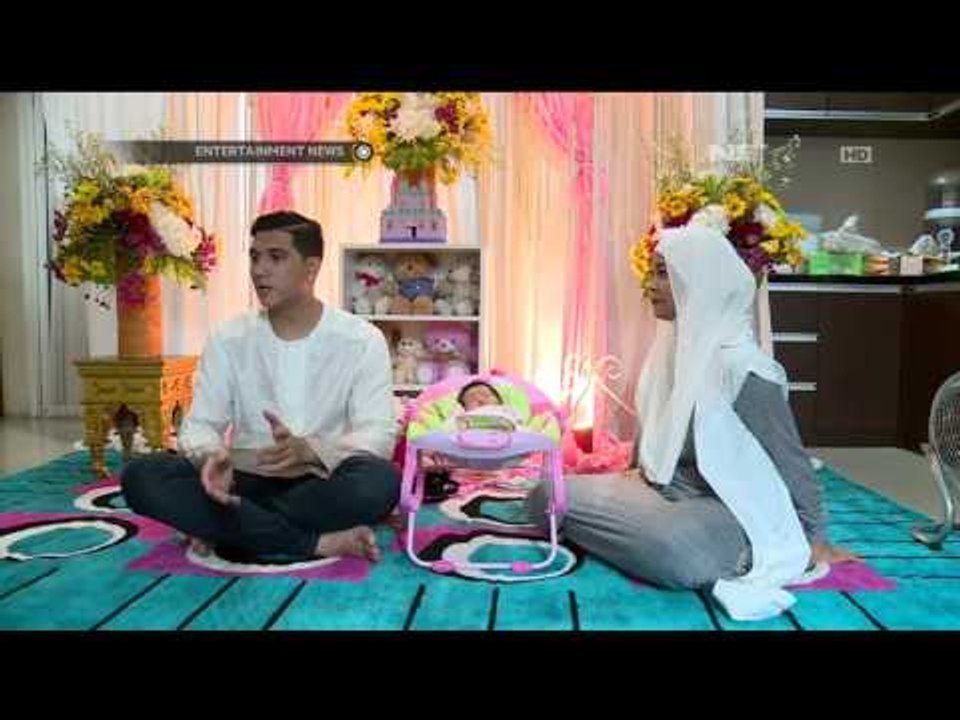 Arda Naff & Tantri Kotak Rayakan Aqiqah Putri Pertamanya