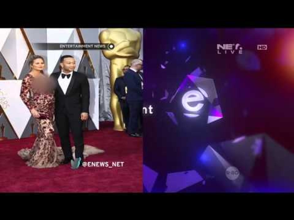 Barli Dalam Fashion Selebriti di Ajang Oscar 2016 - Crissy Teigen