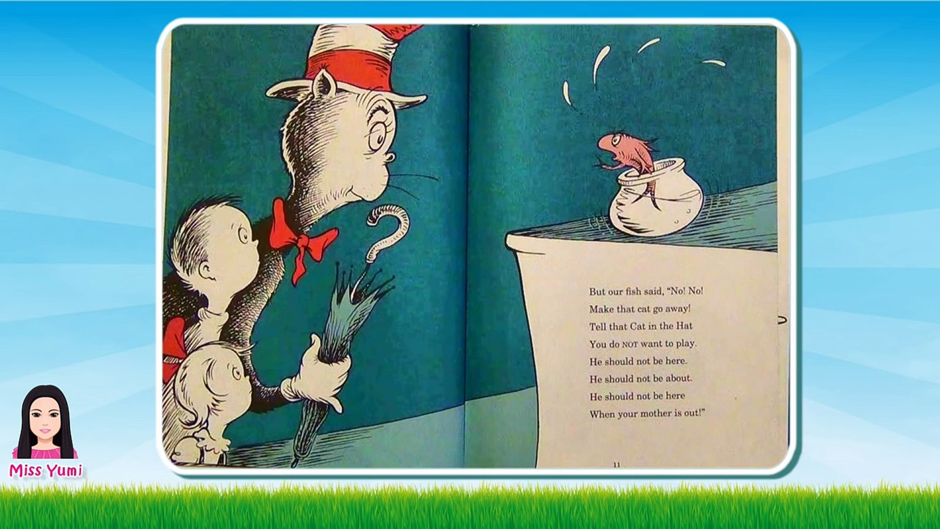 Cat and the hat cheap read aloud