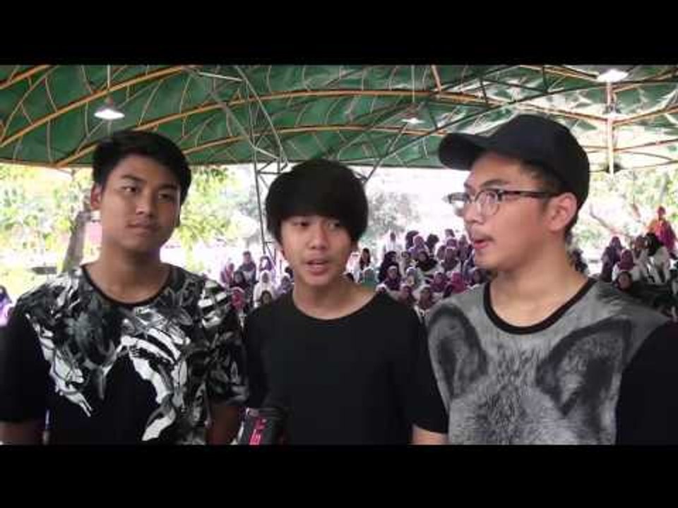 Menjelang Ujian Nasional Iqbal CJR Berdoa Bersama