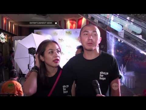 Para artis pangkas rambut demi donasi bagi anak penderita kanker